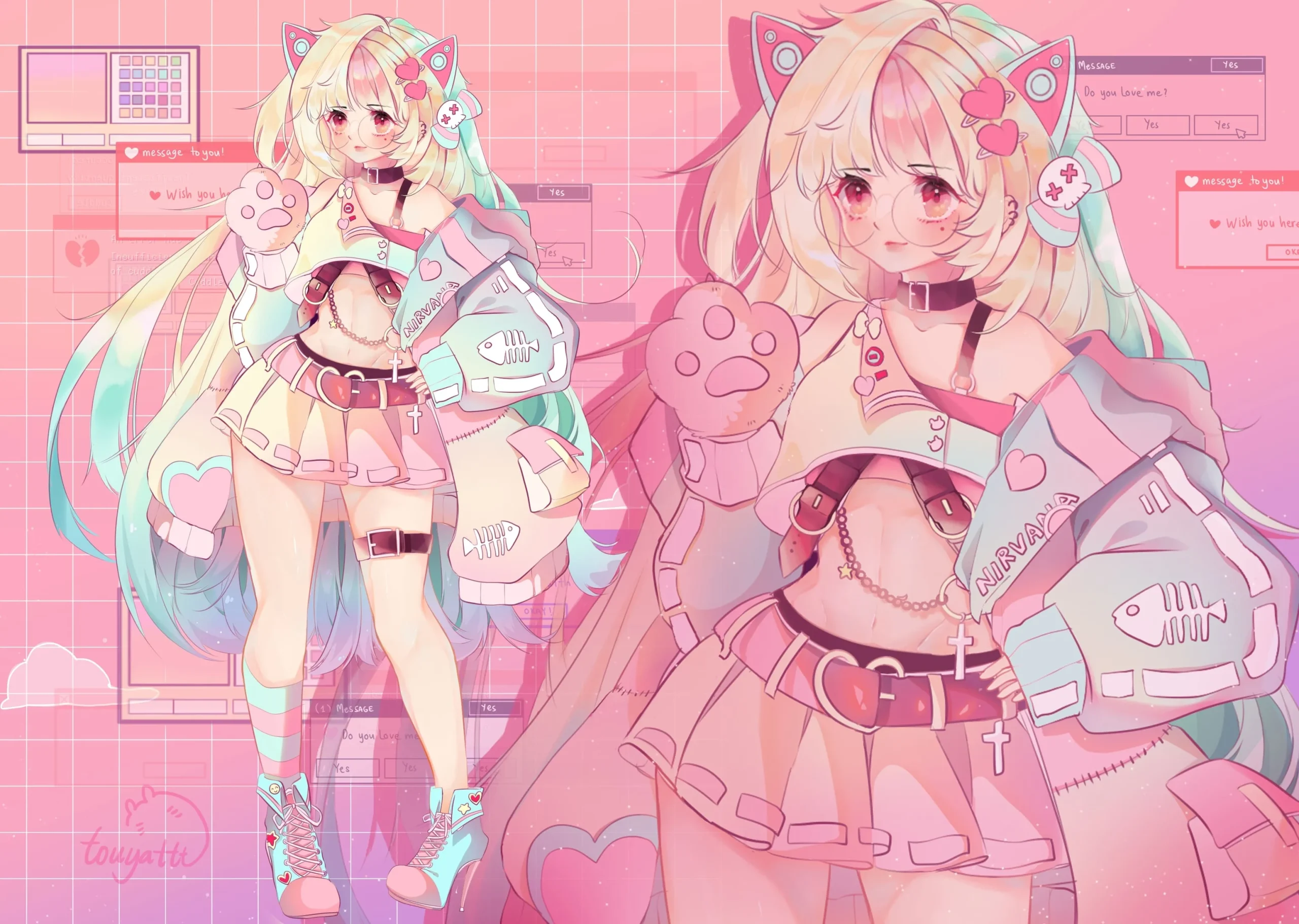 CHARACTER DESIGN: ANIME STYLE TRIAL